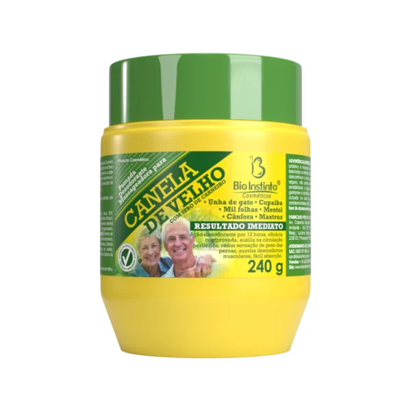 POMADA MASSAG P/ CANELA DE VELHO 240G