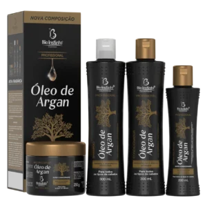 KIT CAPILAR OLEO DE ARGAN 4 ITENS