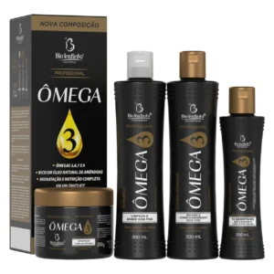 KIT CAPILAR OMEGA 3 4 ITENS